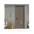 portas de design de madeira simples porta interior composta